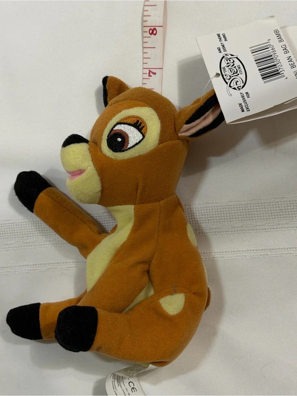 Disney Bambi Plush - Brown, Cream & Black Deer Stuffed Animal